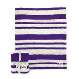 James Madison Cable Knit Throw 50x60 - Logo Brands - Flyclothing LLC