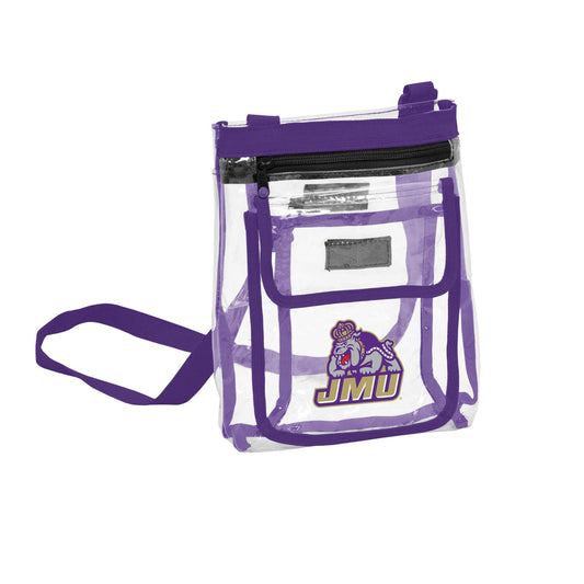 James Madison Gameday Clear Crossbody - Logo Brands - Flyclothing LLC