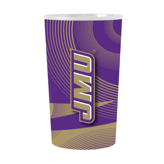 James Madison Geometric Hardwall Cup 4 Pack - Logo Brands - Flyclothing LLC
