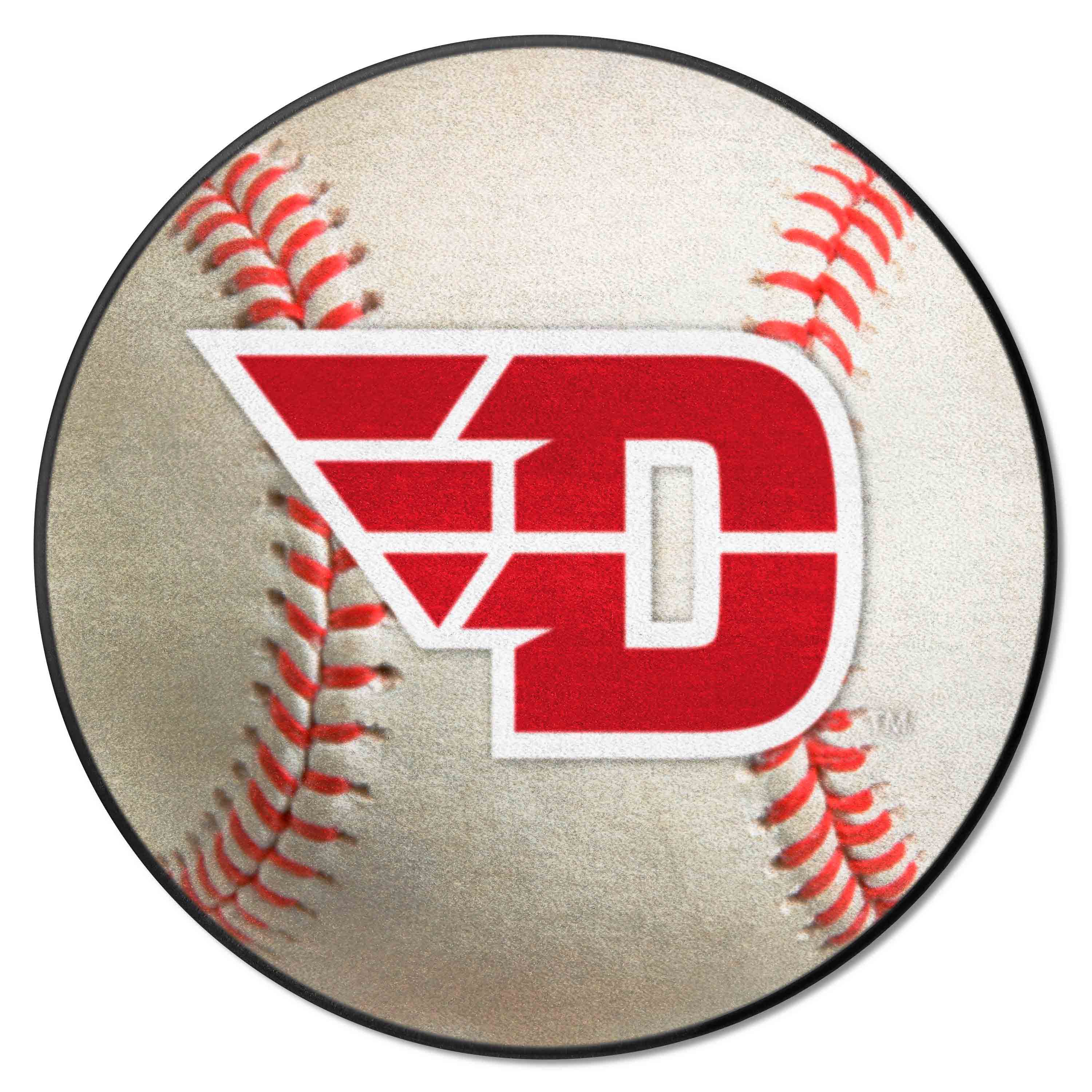 Dayton Flyers Baseball Rug - 27in. Diameter - Dayton
