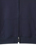 Full Size Casual Zip-Up Long Sleeve Hoodie Plus Size - Trendsi - Flyclothing LLC