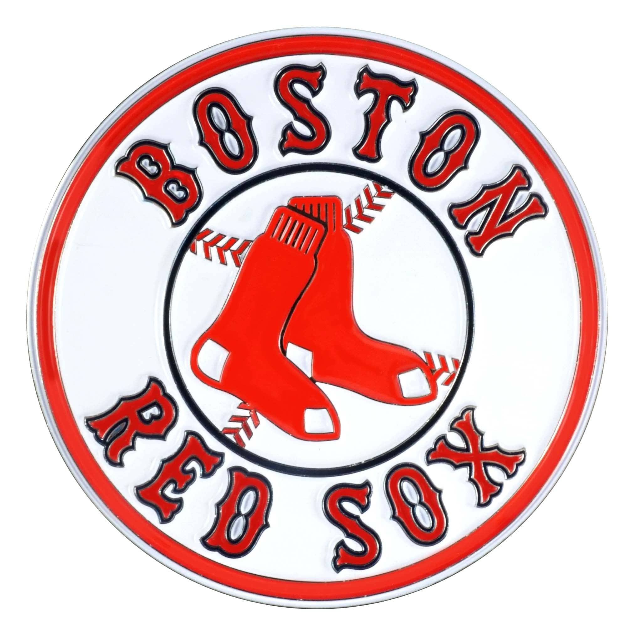 Boston Red Sox 3D Color Metal Emblem - Boston Red Sox