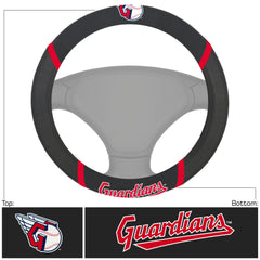 Cleveland Guardians Embroidered Steering Wheel Cover - Cleveland Guardians