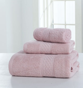 Cotton soft double-sided thickening towel skin-friendly bath towel beauty salon bathrobe bath towel set - My Store - Flyclothing LLC