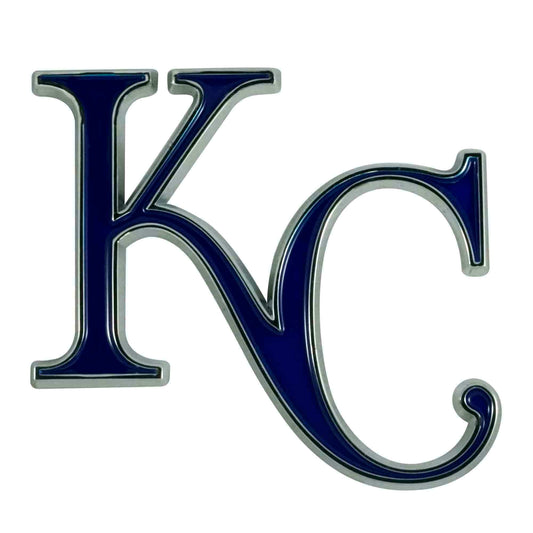 Kansas City Royals 3D Color Metal Emblem - Kansas City Royals