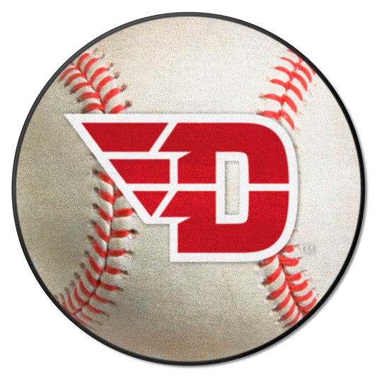 Dayton Flyers Baseball Rug - 27in. Diameter - Dayton
