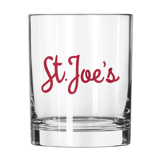 St Joseph's College 14oz Vault Rocks Glass - Logo Brands - Flyclothing LLC