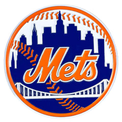 New York Mets 3D Color Metal Emblem - New York Mets