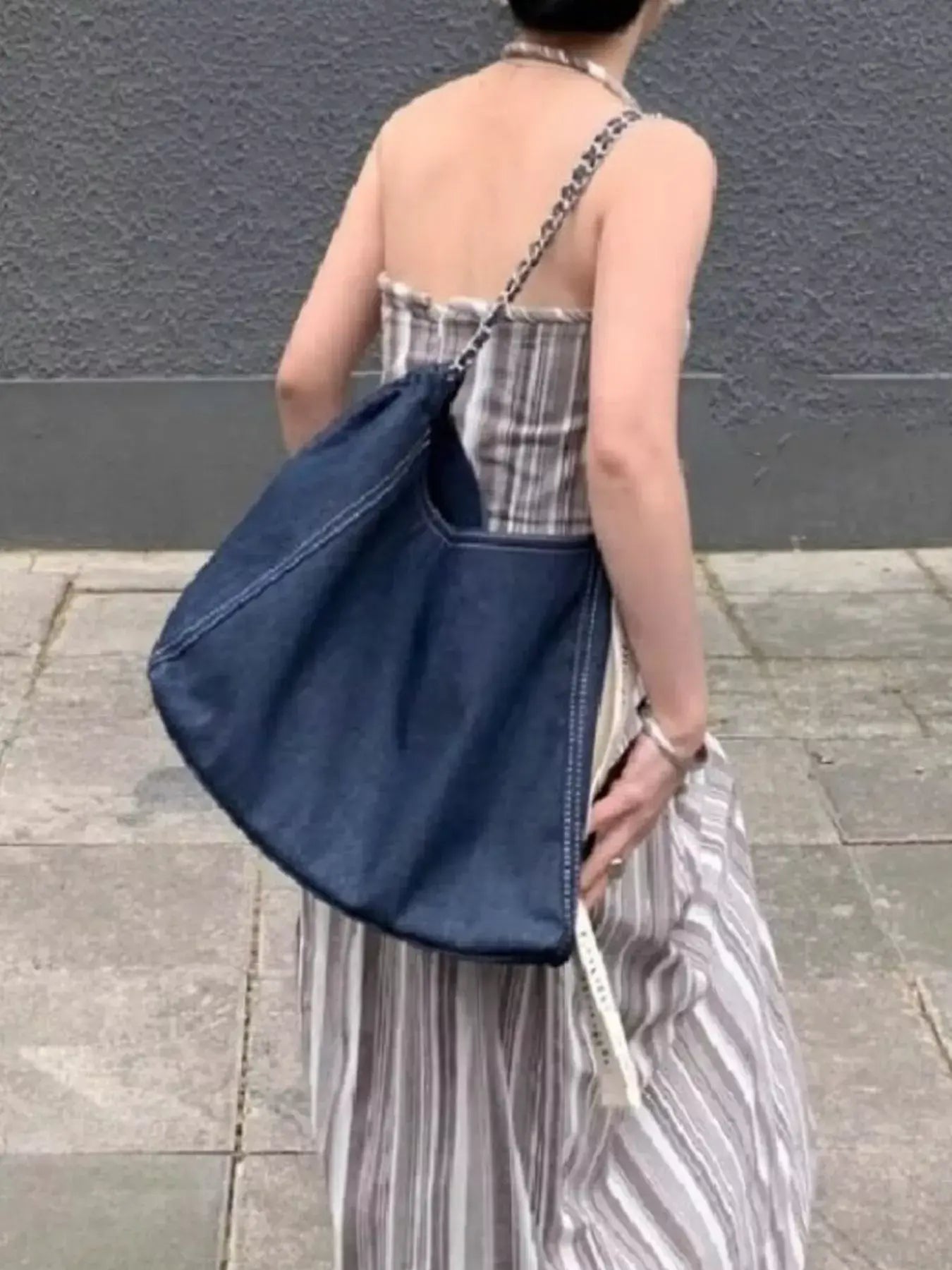 Chain Strap Tote Bag - Trendsi - Flyclothing LLC