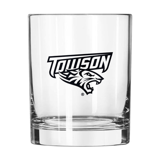 Towson 14oz Gameday Rocks Glass - Logo Brands - Flyclothing LLC