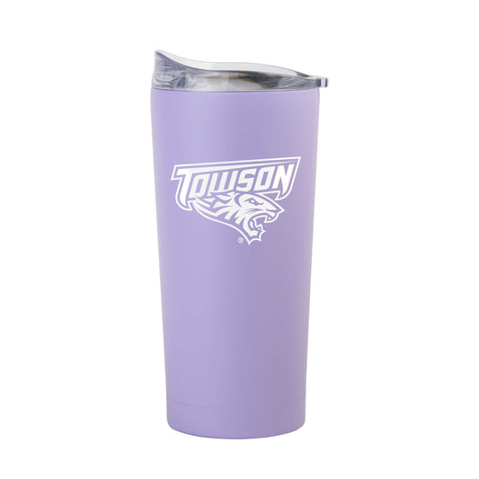 Towson Lavender 20oz Powder Coat Tumbler - Logo Brands - Flyclothing LLC