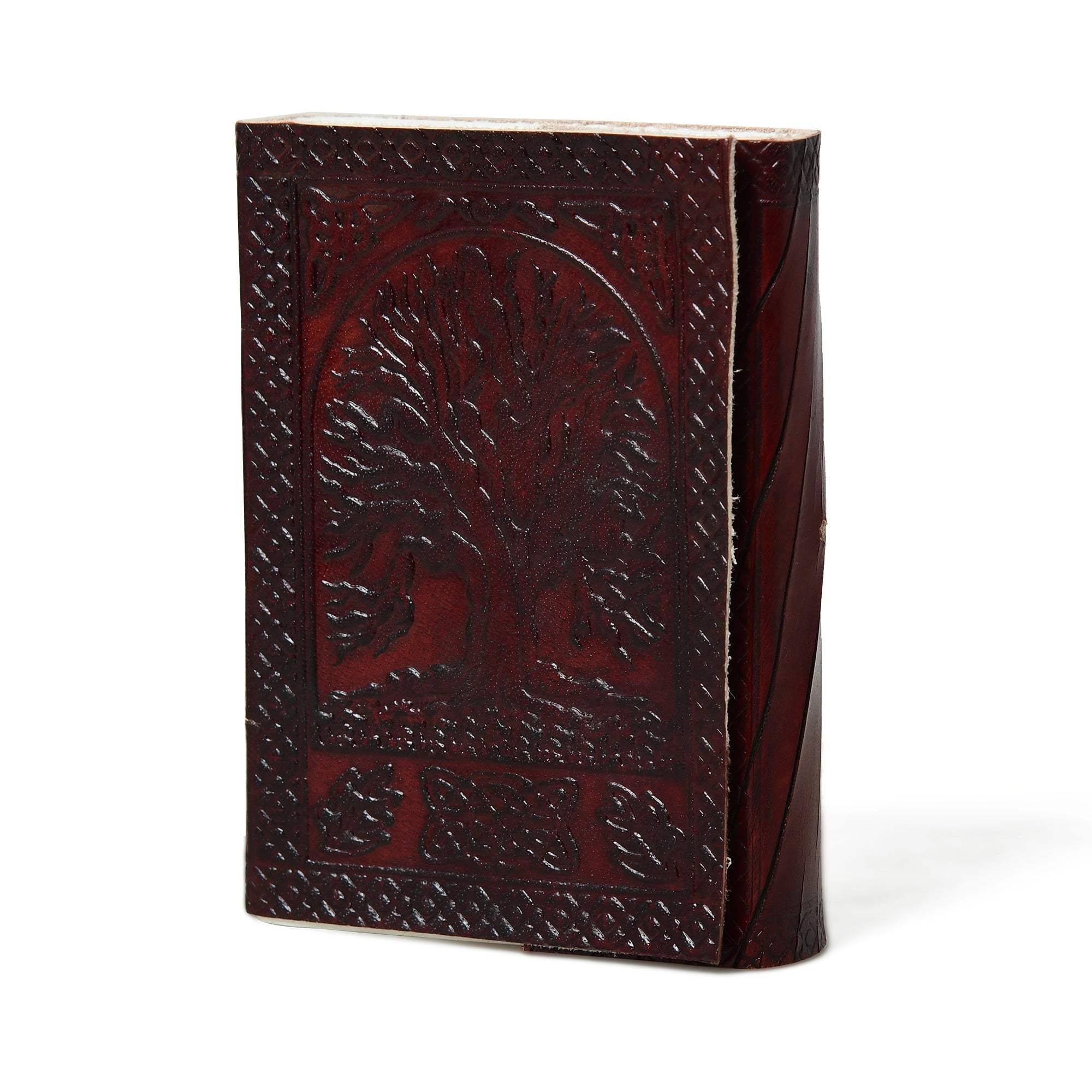 Nature's Wisdom Leather Journal - Classy Leather Bags - Flyclothing LLC