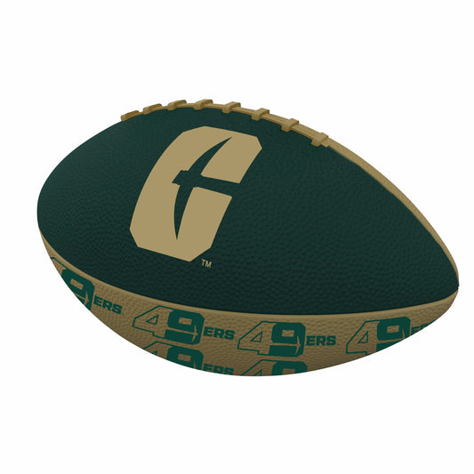 NC Charlotte Mini Size Rubber Football - Logo Brands - Flyclothing LLC