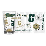 NC Charlotte 16oz Native Pint Glass