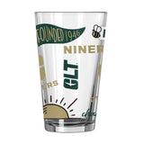 NC Charlotte 16oz Native Pint Glass
