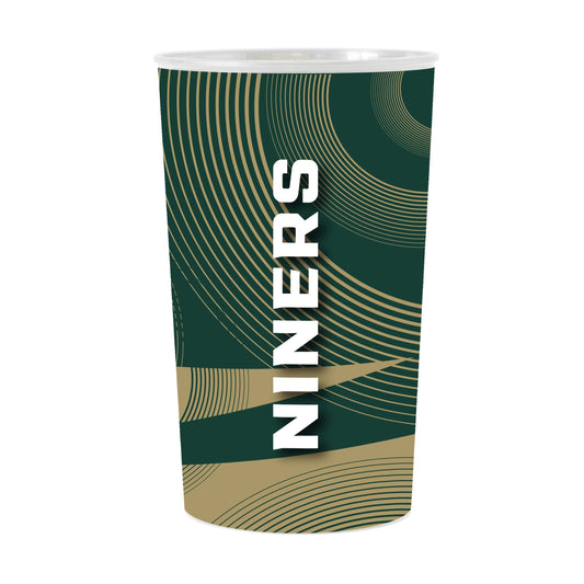 UNC Charlotte Geo Pattern 4-Pack Hardwall Cup - Logo Brands - Flyclothing LLC