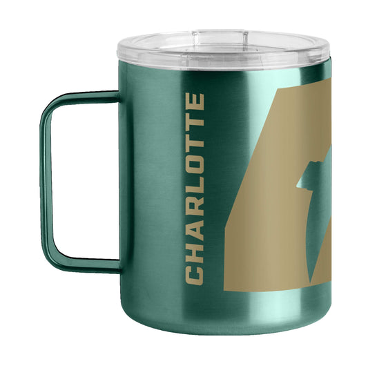 UNC Charlotte 15oz Hype Stainless Mug - Logo Brands - Flyclothing LLC