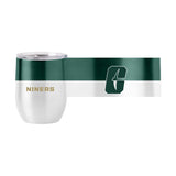UNC Charlotte 16oz Colorblock Stainless Curved Beverage - Logo Brands - Flyclothing LLC