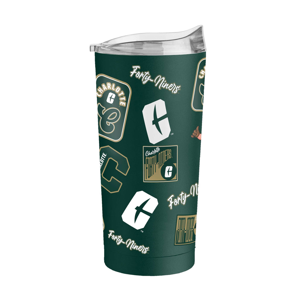 NC Charlotte 20oz Dreamweave Powder Coat Tumbler - Logo Brands - Flyclothing LLC