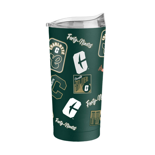 NC Charlotte 20oz Dreamweave Powder Coat Tumbler - Logo Brands - Flyclothing LLC