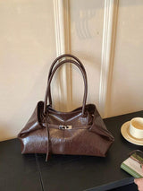 PU Leather Shoulder Bag - Trendsi - Flyclothing LLC
