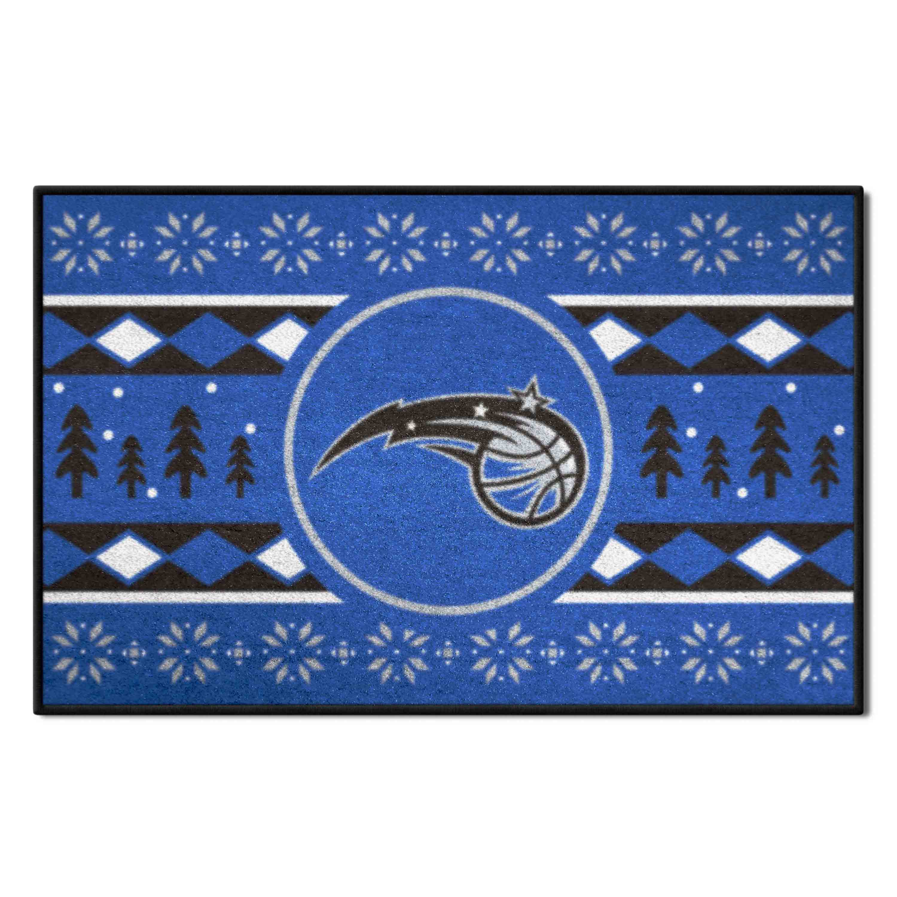 Orlando Magic Holiday Sweater Starter Mat Accent Rug - 19in. x 30in. - Orlando Magic