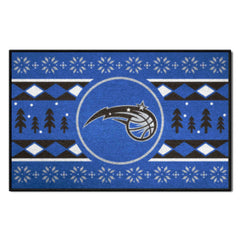 Orlando Magic Holiday Sweater Starter Mat Accent Rug - 19in. x 30in. - Orlando Magic