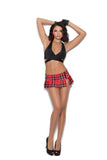 Elegant Memories Black Halter Top 2688