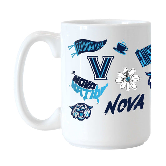 Villanova 15oz Native Sublimated Mug - Logo Brands - Flyclothing LLC