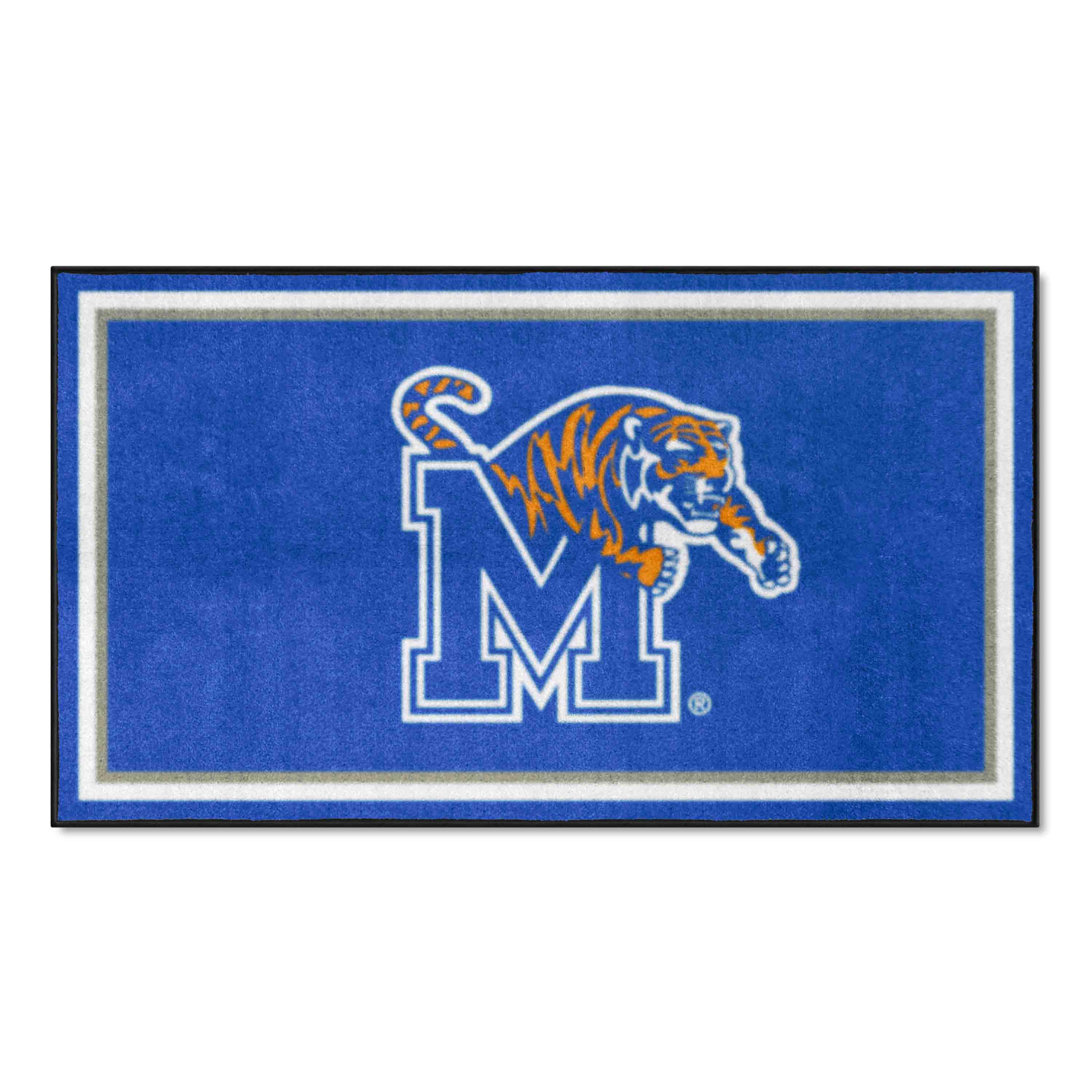 Memphis Tigers 3ft. x 5ft. Plush Area Rug - Memphis