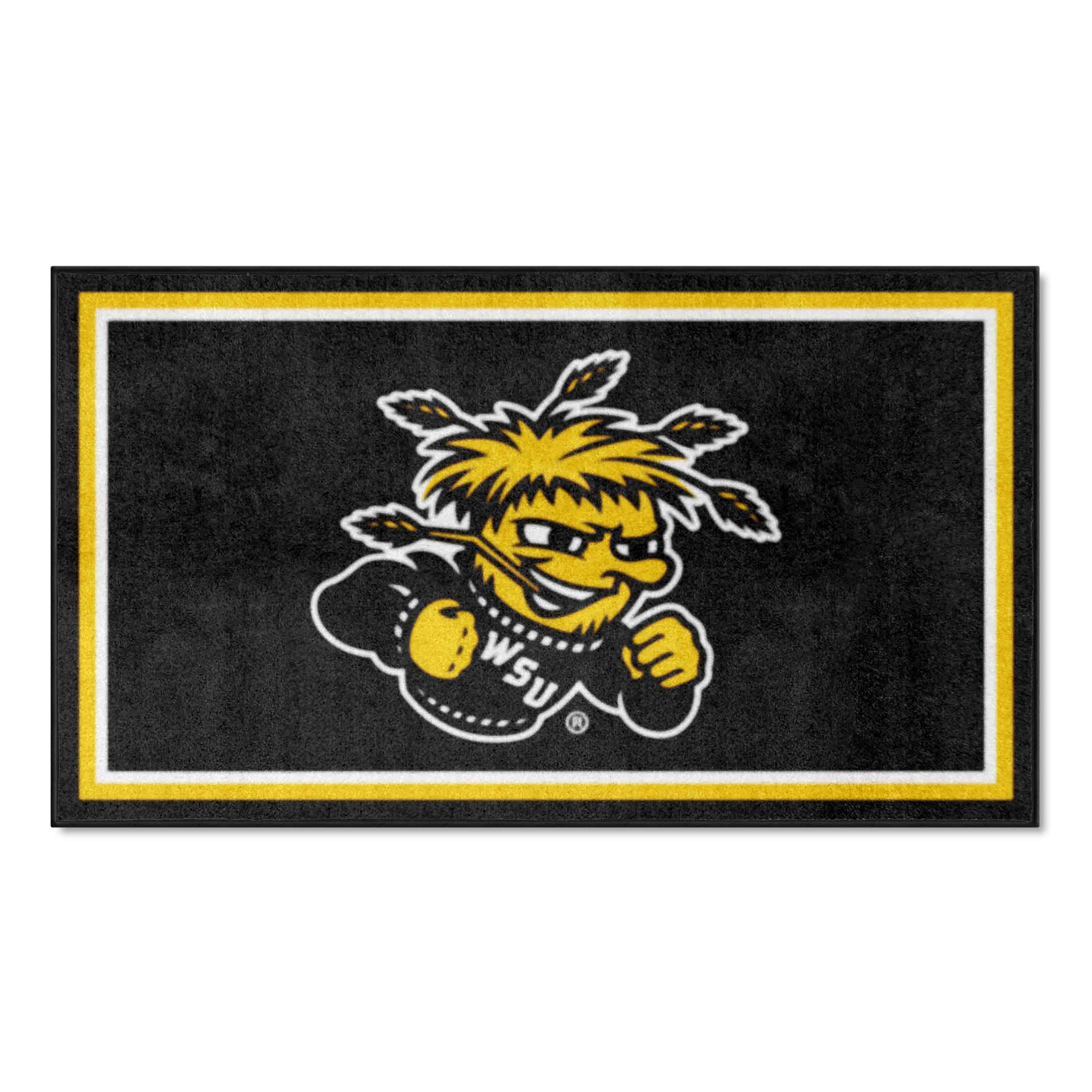 Wichita State Shockers 3ft. x 5ft. Plush Area Rug