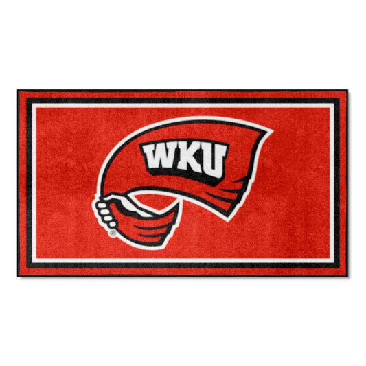 Western Kentucky Hilltoppers 3ft. x 5ft. Plush Area Rug