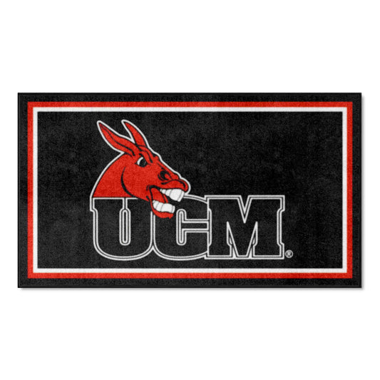 Central Missouri Mules 3ft. x 5ft. Plush Area Rug - Central Missouri