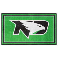 North Dakota Fighting Hawks 3ft. x 5ft. Plush Area Rug - North Dakota