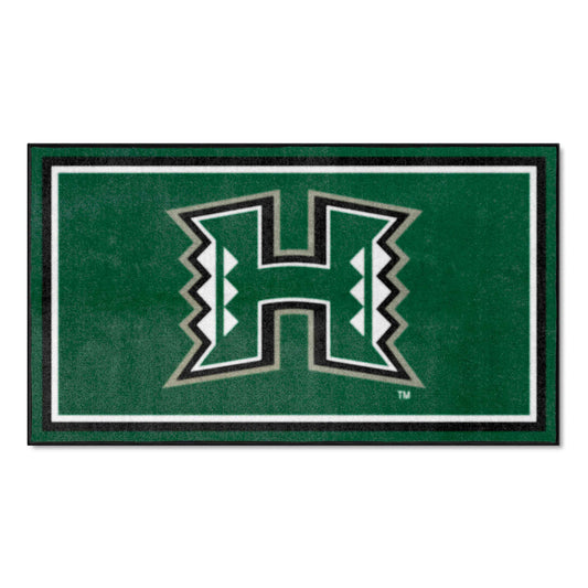 Hawaii Rainbows 3ft. x 5ft. Plush Area Rug - Hawaii