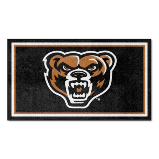 Oakland Golden Grizzlies 3ft. x 5ft. Plush Area Rug - Oakland
