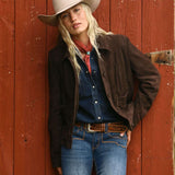 Stetson Boxy Suede Western Jacket - Stetson - Flyclothing LLC
