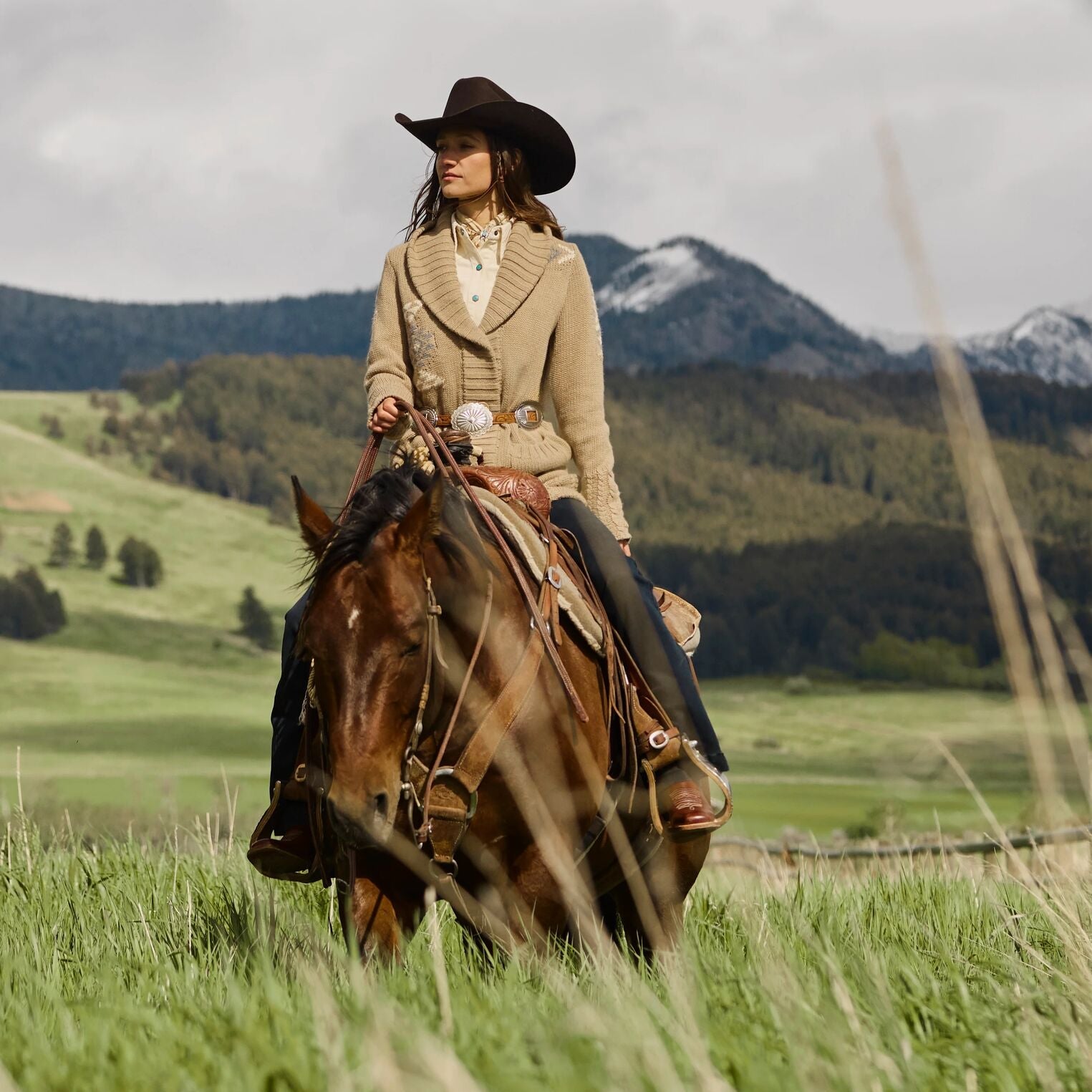 Stetson Western Shawl Cardigan