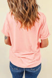 Pumpkin Graphic Round Neck Long Sleeve T-Shirt - Trendsi - Flyclothing LLC