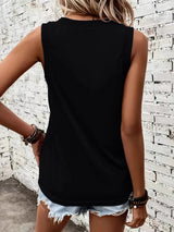 V-Neck Tank - Trendsi - Flyclothing LLC