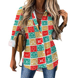 Baha Ranch Colores De Mexico Picado Mexican Button Up Blouse