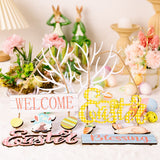 Easter Wooden Hanging Widget - Trendsi