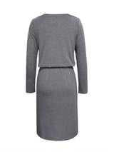 Long Sleeve Drawstring Midi Dress - Trendsi - Flyclothing LLC