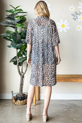 Heimish Full Size Leopard Open Front Cardigan Plus Size - Trendsi - Flyclothing LLC