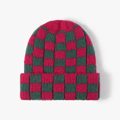 Thermal Checkered Hat - Trendsi - Flyclothing LLC