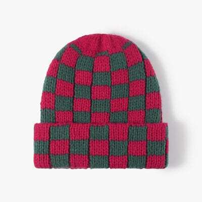 Thermal Checkered Hat - Trendsi - Flyclothing LLC