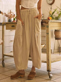 Full Size Wide Leg Pants with Pockets - Trendsi - Flyclothing LLC