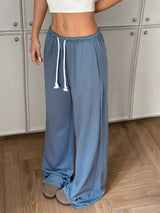 Drawstring Wide Leg Pants - Trendsi - Flyclothing LLC