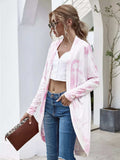 Tie-Dye Oversized Open Front Cardigan - Trendsi - Flyclothing LLC