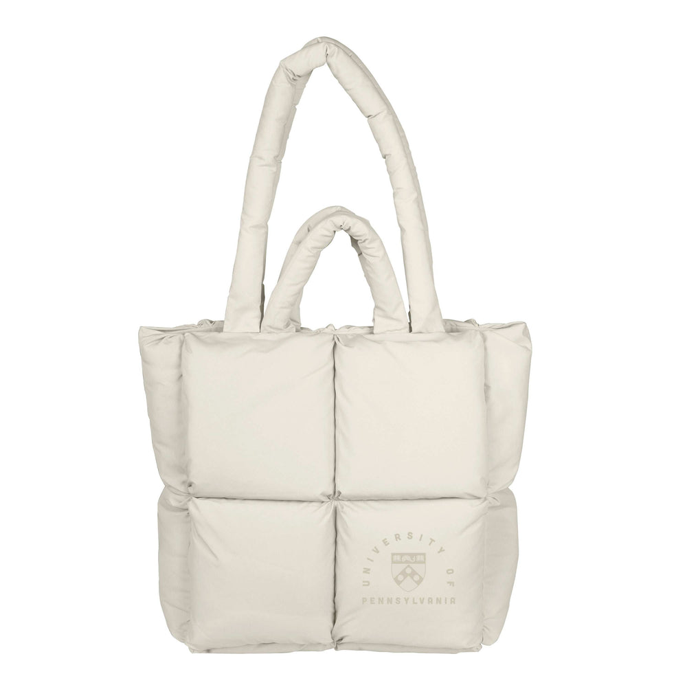 Penn Sand Puff Tote - Logo Brands - Flyclothing LLC